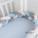 Handmade Nordic Knot Baby Bed Bumper