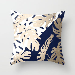 Buy gold-plants-033 Hot Gold Throw Pillows