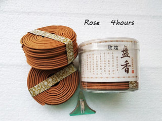 T 48pcs/Box Natural Coil Incense Aromatherapy Fragrance Indoors Indian Buddhist Sandalwood Incense Without Censer - Webster.direct