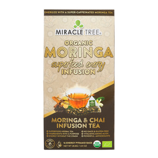 Miracle Tree's Moringa Energy Tea, Chai