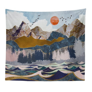 Buy 7 Japanese Style Wall Tapestry