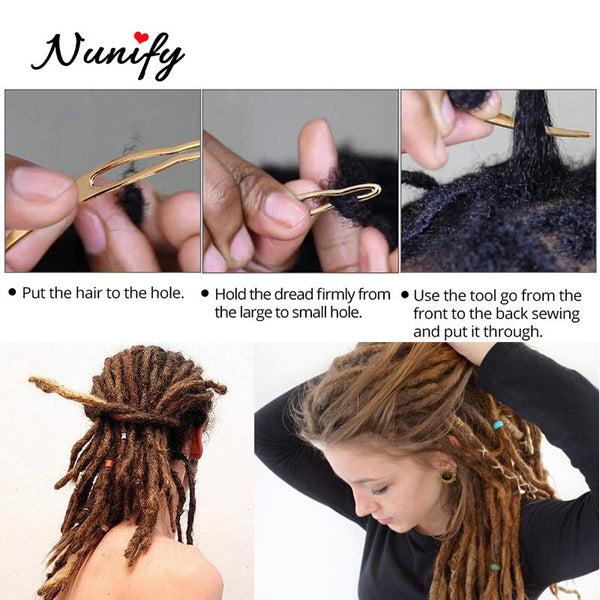 Nunify Sisterlocks Crochet Easyloc Hair Tool Pulling Needle  Crochet Needle Hair Extensions Retighten Accessories Tools Kits