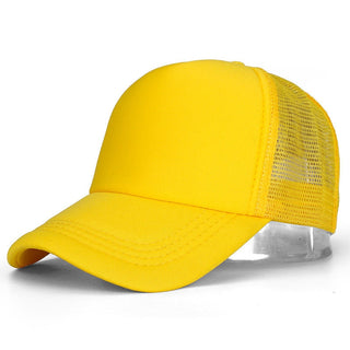 Buy yellow 1 PCS Unisex Cap Casual Plain
