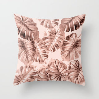 Buy gold-plants-038 Hot Gold Throw Pillows