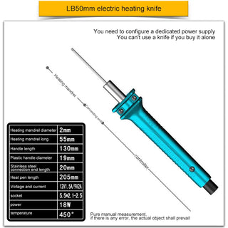Buy 5cm 15-35w Professional Foam Cutter Pen 5/10/15/20/25cm Electric Cutting Machine AC100-240V Hot Cutter Pen for Pearl Cotton KT Plate