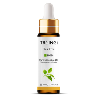 Buy tea-tree 10ml With Dropper Pure Natural Essential Oil