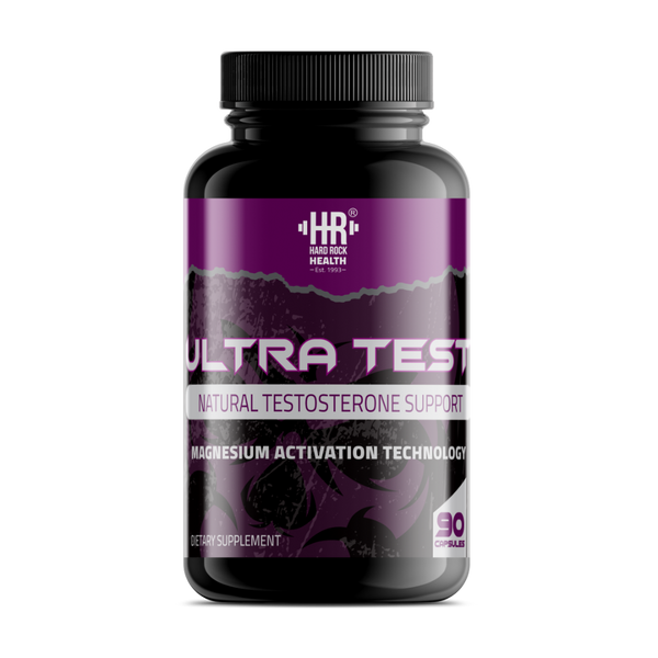 Hard Rock Health® Ultra Test Natural Testosterone Support
