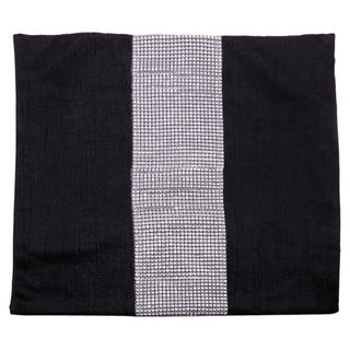 Buy black Decorative Pillow Case Flannel Diamond Patckwork Modern Simple Throw Cover Pillowcase Party Hotel Home Textile 45cm*45cm