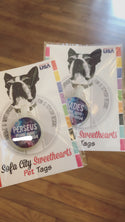 Galaxy Ecoplastic Pet ID Tag- Choose from many colors.