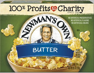 Newman's Own Microwave Butter Popcorn (12x3PK )