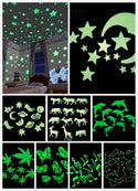 Glow In The Dark Luminous Fluorescent Wall Stickers