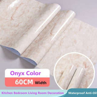 Buy onxy-color 3M/5M/10M Kitchen Marble Contact Paper