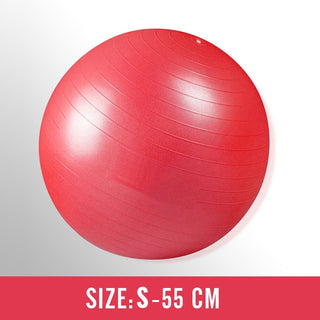 Buy red-55-cm Men Anti Burst Exercise Balls 55cm-75cm Gym Fit Ball Professional Pilates Yoga Fitness Balance Stability Ball Supports 2200lbs