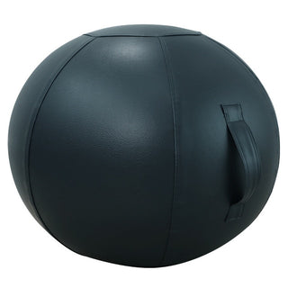 Buy 65cm-darkblue Anti-burst Yoga Ball with Leather Cover Thickened Stability Balance Ball 65CM 75CM