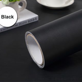 Buy black Matte Vinyl Wallpaper Self Adhesive